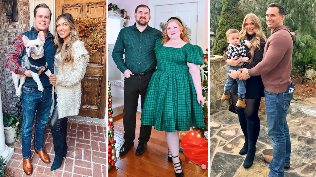 thanksgiving family photo outfits for plus size women