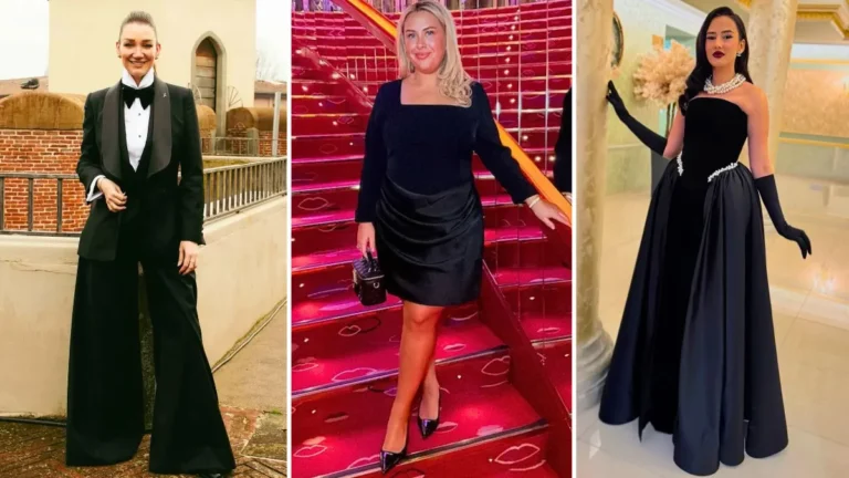 20 All Black New Year’s Eve Outfits for Plus Size Women Over 50 28 all black new years eve outfits for plus size women over 50