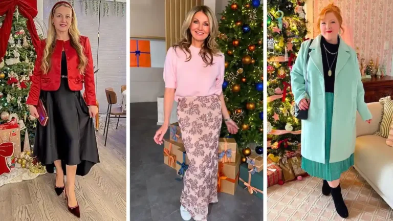 christmas party outfits for petite plus size women over 50