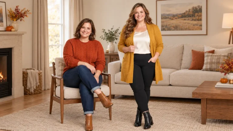 Leggings vs Jeans for Thanksgiving Outfit