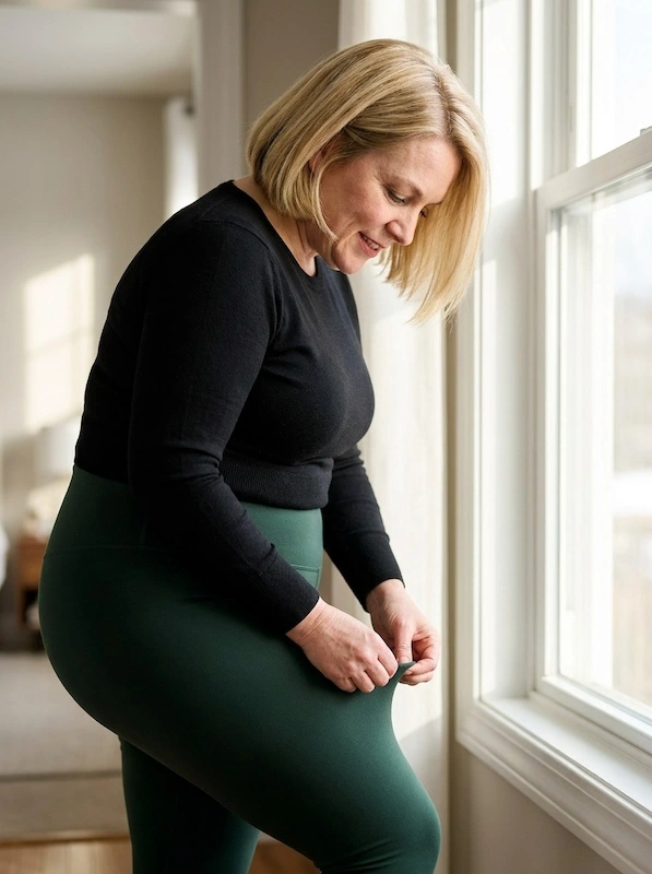 How to Dress Up Leggings for a Christmas Party Over 50 and Still Feel Comfy 3 how to dress up leggings for christmas party over 50