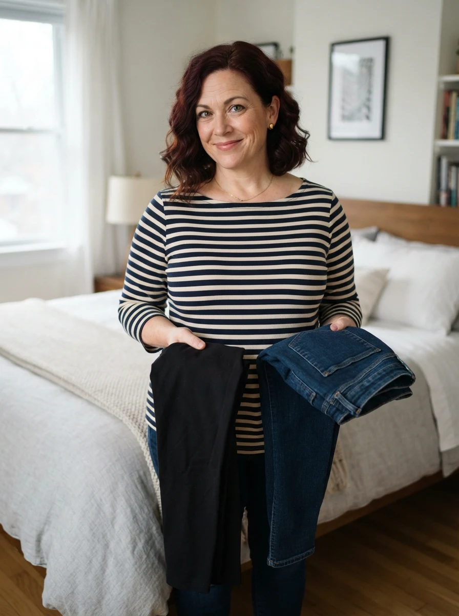 Leggings vs Jeans for Thanksgiving Outfit