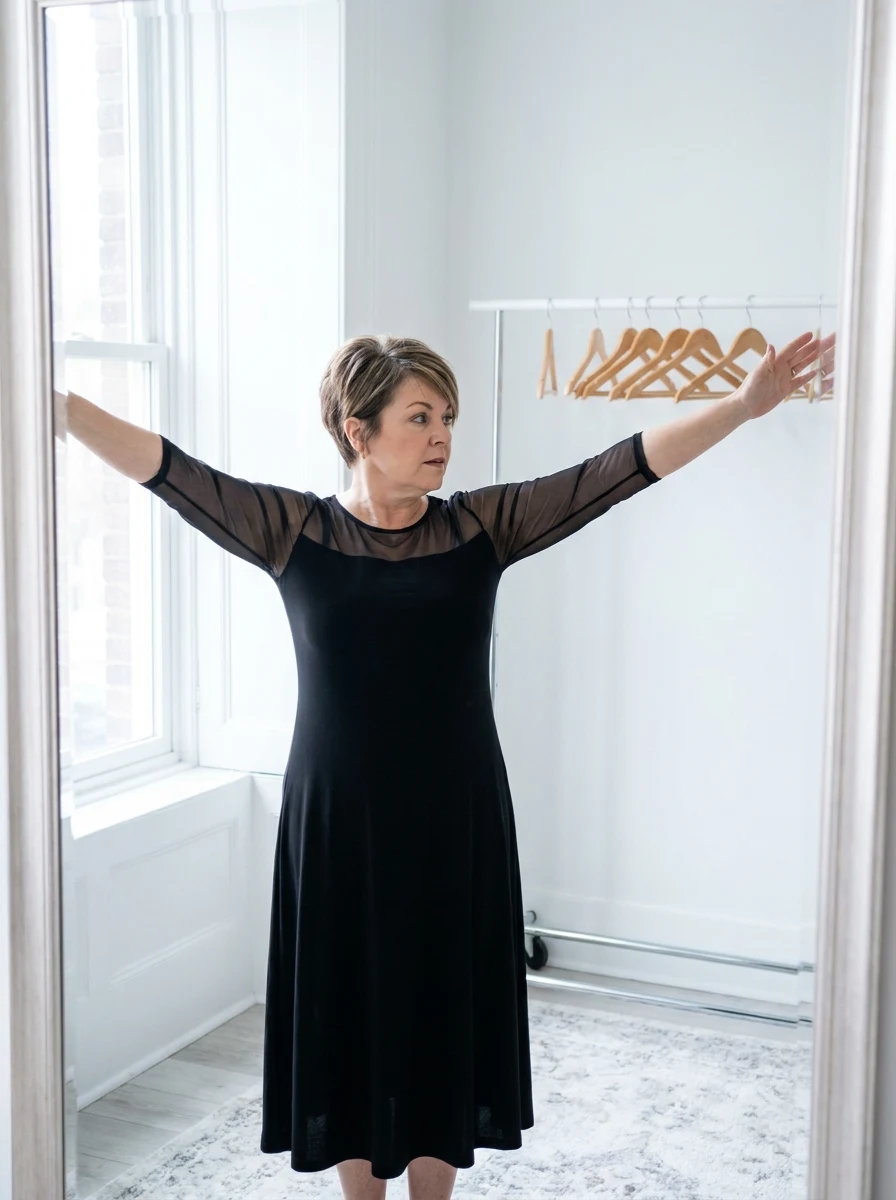 How to Choose Between a Dress vs Jumpsuit for New Year’s Eve Over 50 Plus Size in 7 Fitting Tests 6 dress vs jumpsuit for new years eve over 50 plus size