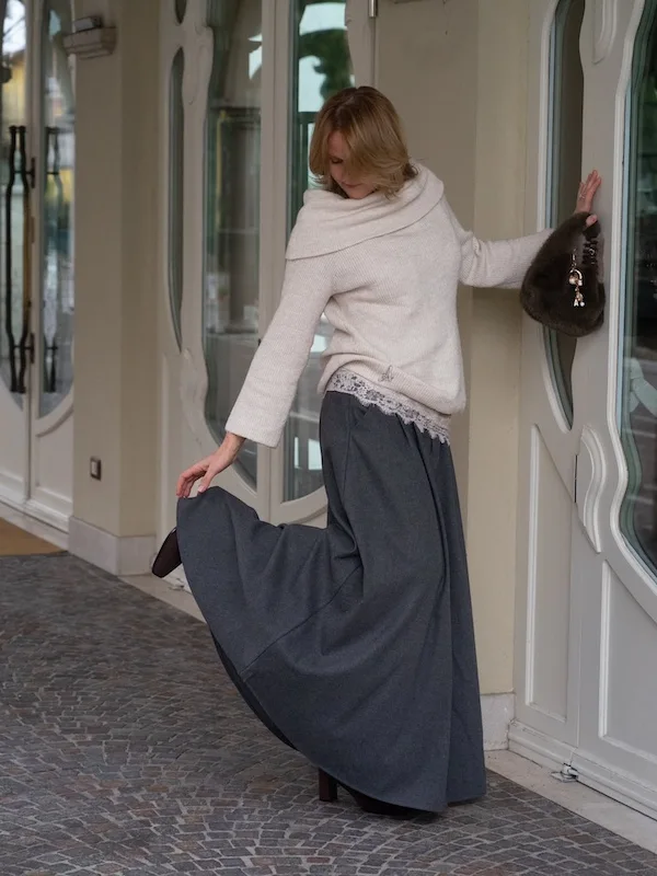sweater outfits for plus size petite women over 50