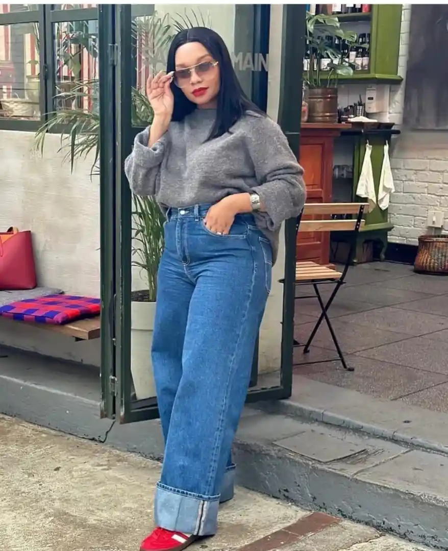 wide leg pants outfits for plus size petite women over 50