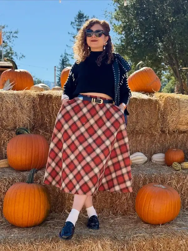 non-costume cozy halloween outfit ideas for women over 50