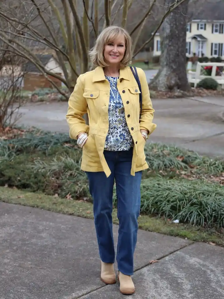 jacket outfits for plus size petite women over 50