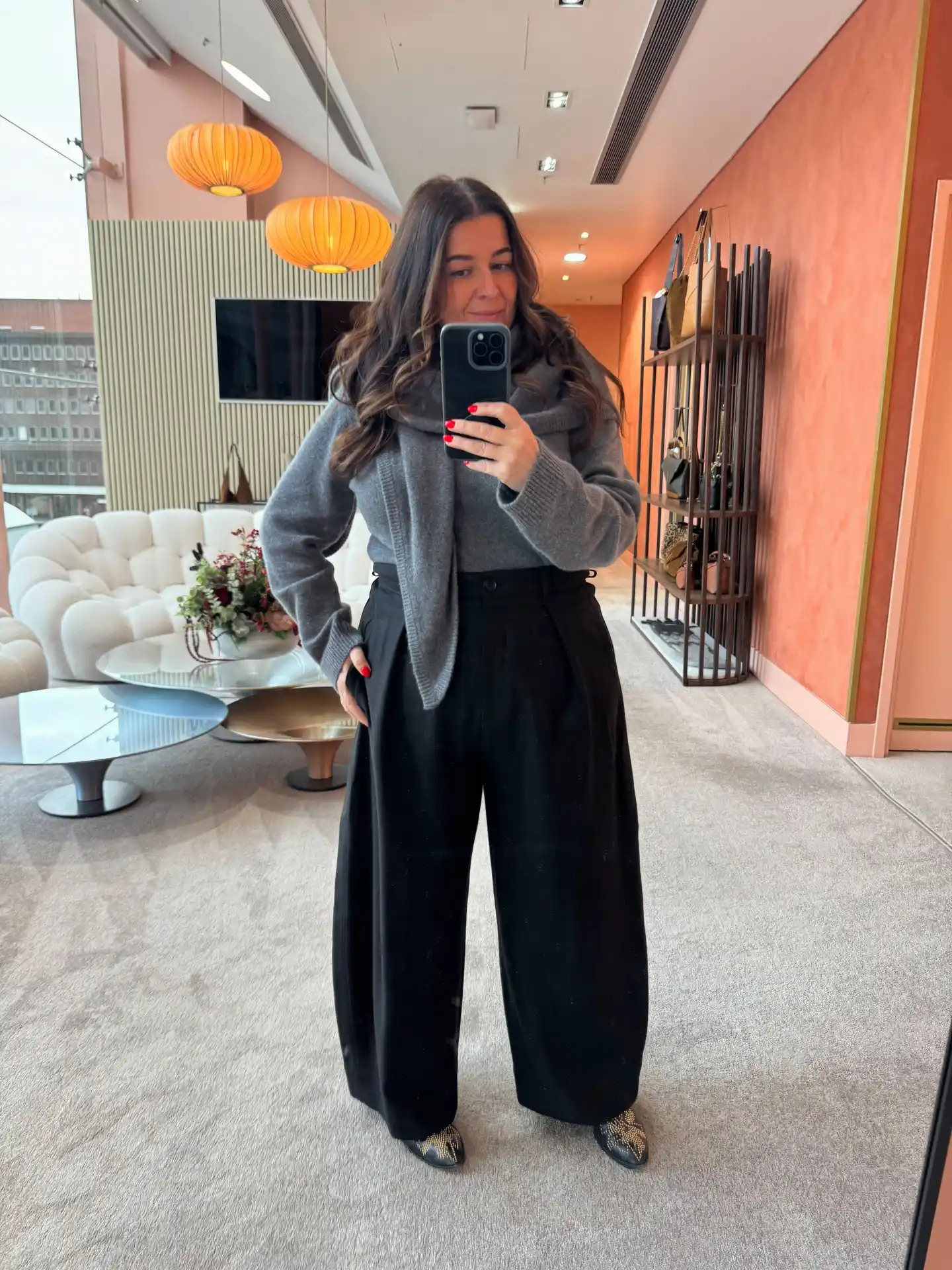cozy fall outfits for plus size petite women over 50