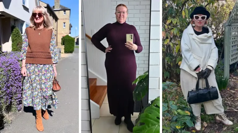 cozy winter outfits for plus size petite women over 50