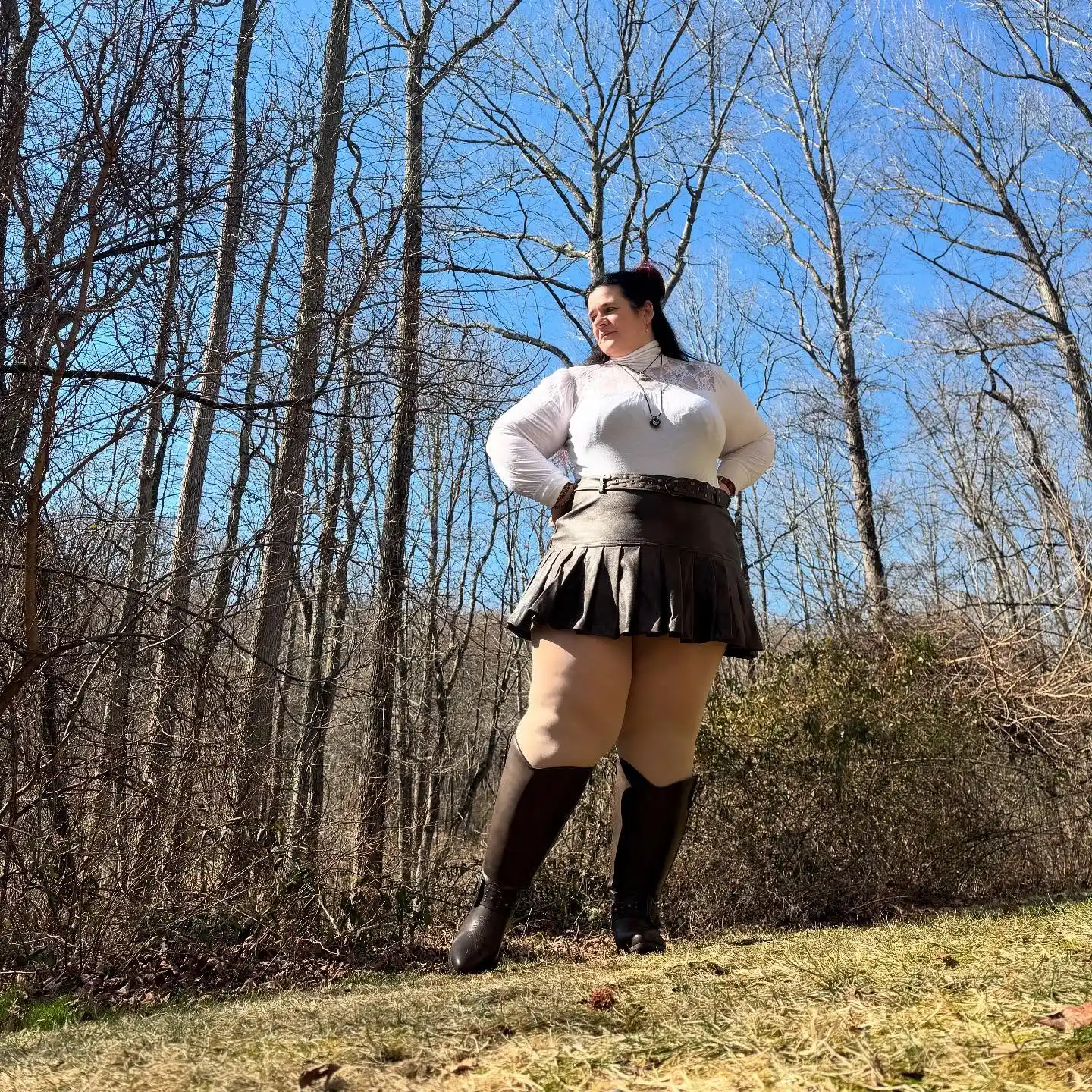 outfits that make you look taller plus size petite over 50
