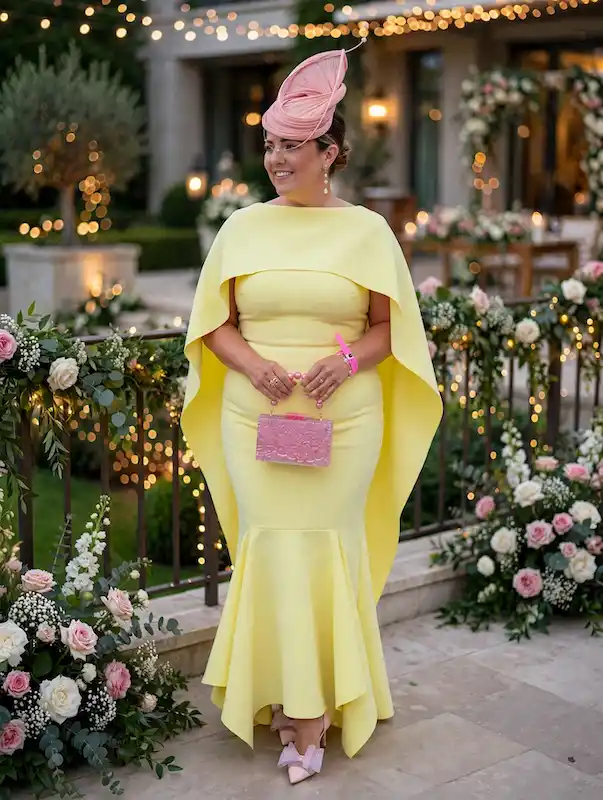wedding guest outfits for plus size petite women over 50