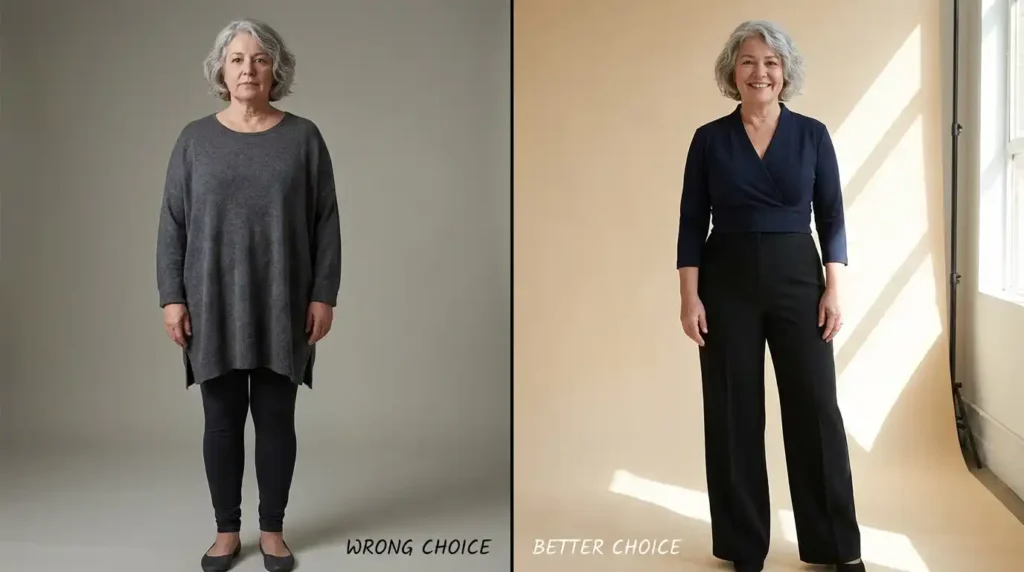 How to Dress a Menopause Belly as a Plus Size Petite Woman Over 50 3 how to dress a menopause belly plus size petite over 50