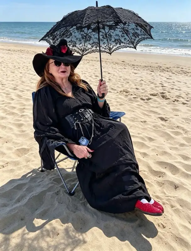 petite plus size witch hat and cape outfit ideas
