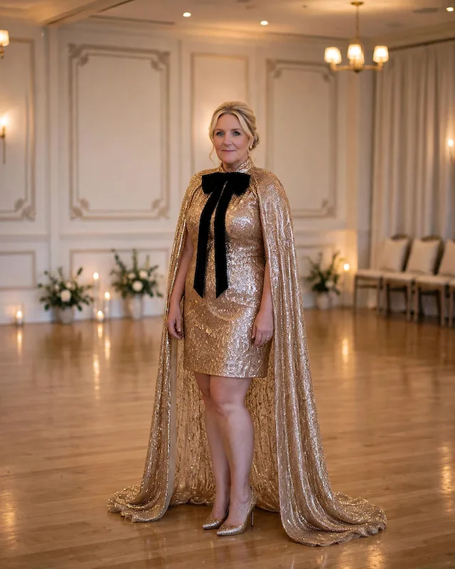 wedding guest outfits for plus size petite women over 50