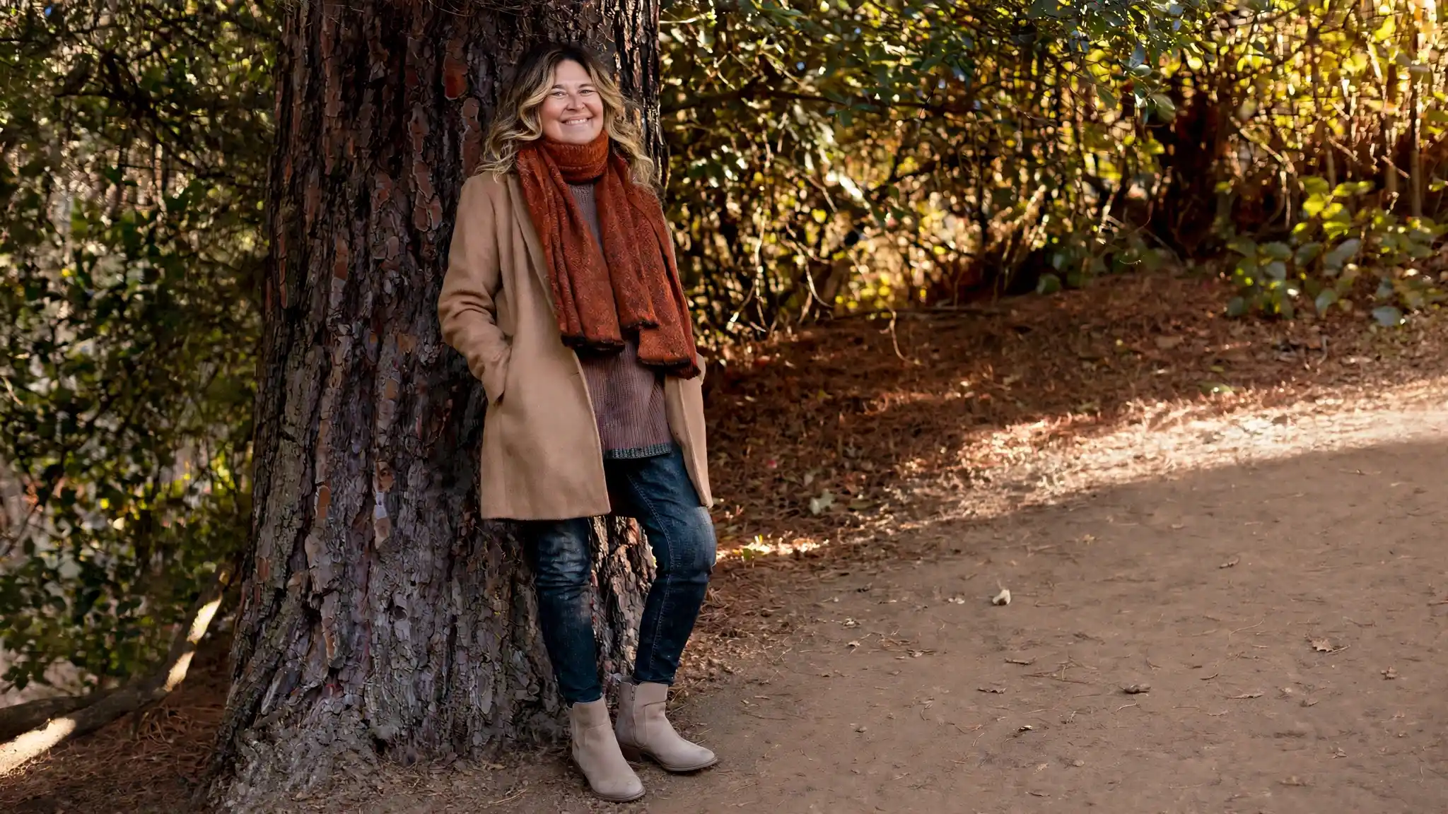 fall layering tips for plus size petite women over 50