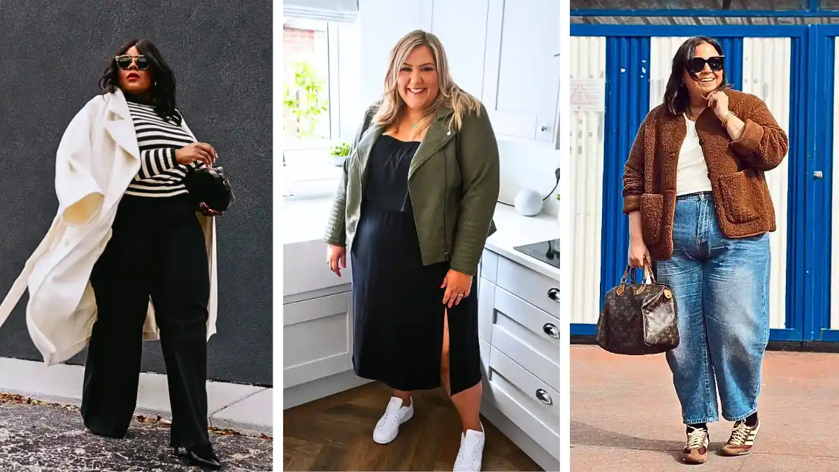 fall fashion ideas plus size petite women over 50