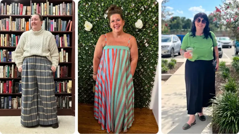 family photo outfits for plus size petite women over 50
