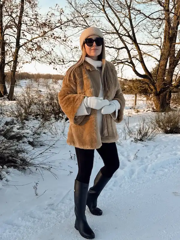 winter fashion for short curvy women over 50