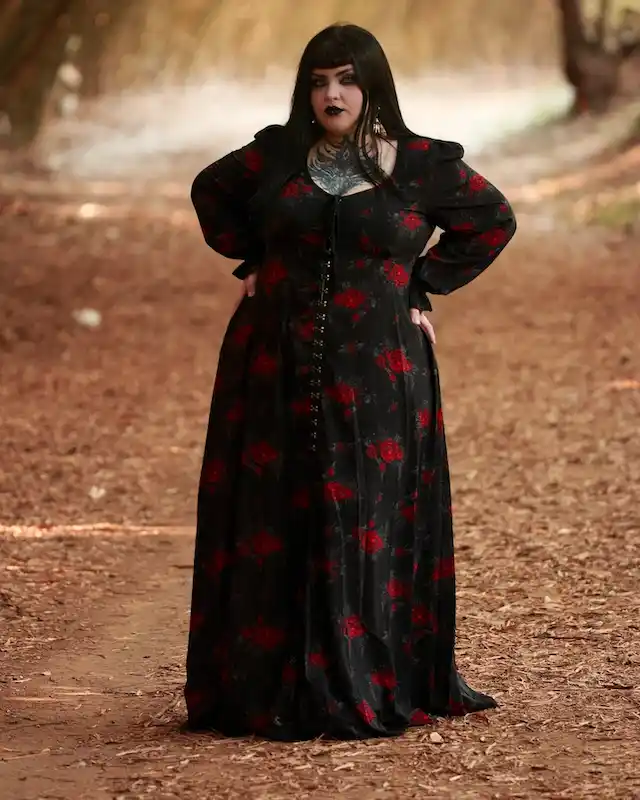 plus size petite black dress halloween looks