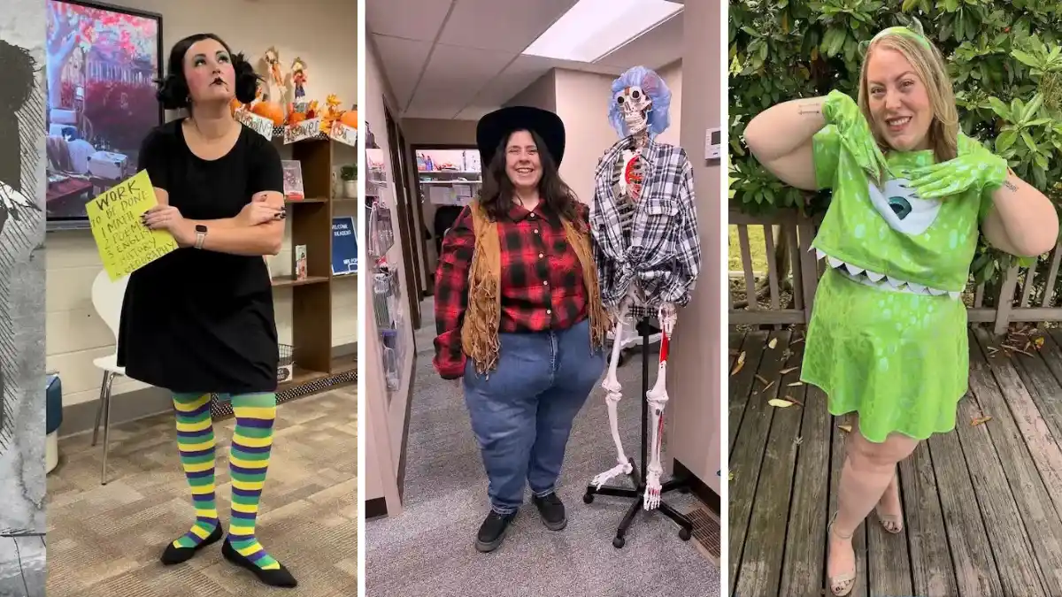 halloween teacher or office costume ideas plus size