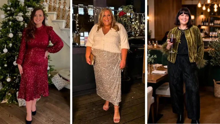 holiday party outfits for plus size petite women over 50