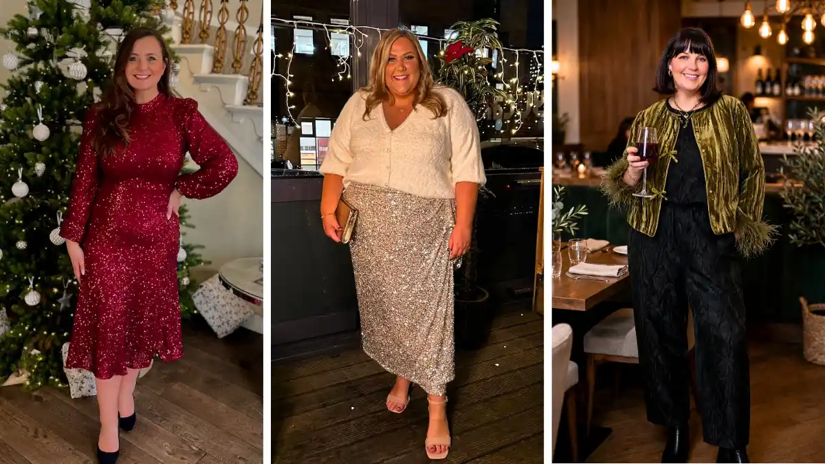 holiday party outfits for plus size petite women over 50