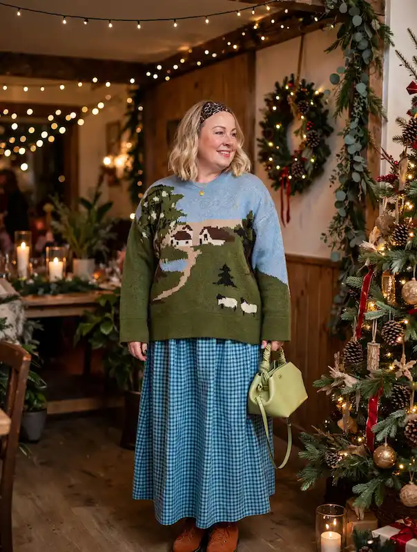 holiday party outfits for plus size petite women over 50