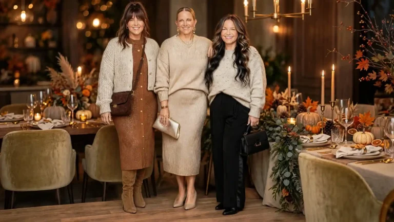 how to dress comfortably for a big thanksgiving dinner