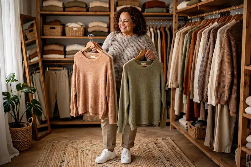 How to Dress for Transitional Weather as a Plus Size Petite Woman Over 50 2 how to dress for transitional weather plus size petite over 50