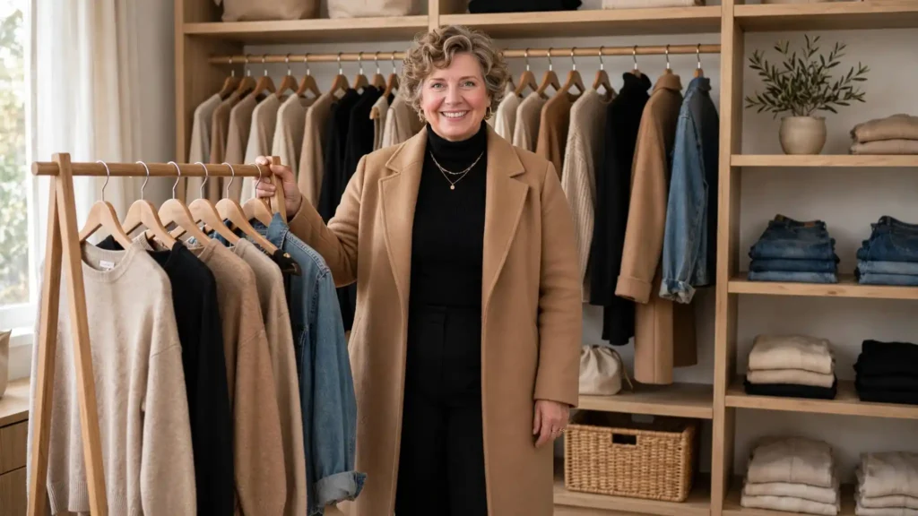How to Transition Your Wardrobe Into Fall as a Plus Size Petite Woman Over 50 4 how to transition wardrobe to fall plus size petite over 50