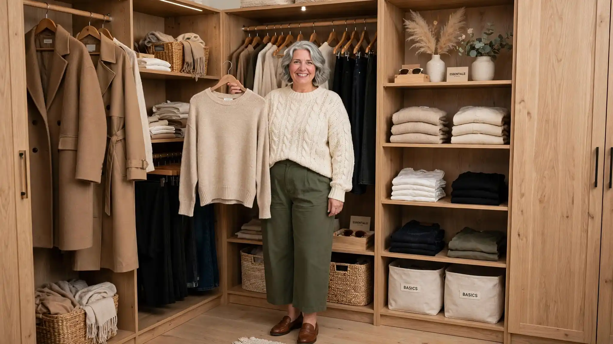 how to transition wardrobe to fall plus size petite over 50