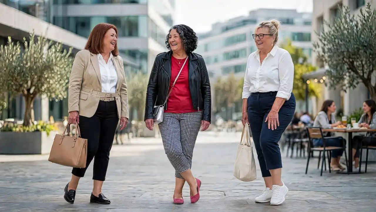 Plum And Poise - Style, Fit & Confidence! 5 how to wear capri pants plus size petite over 50