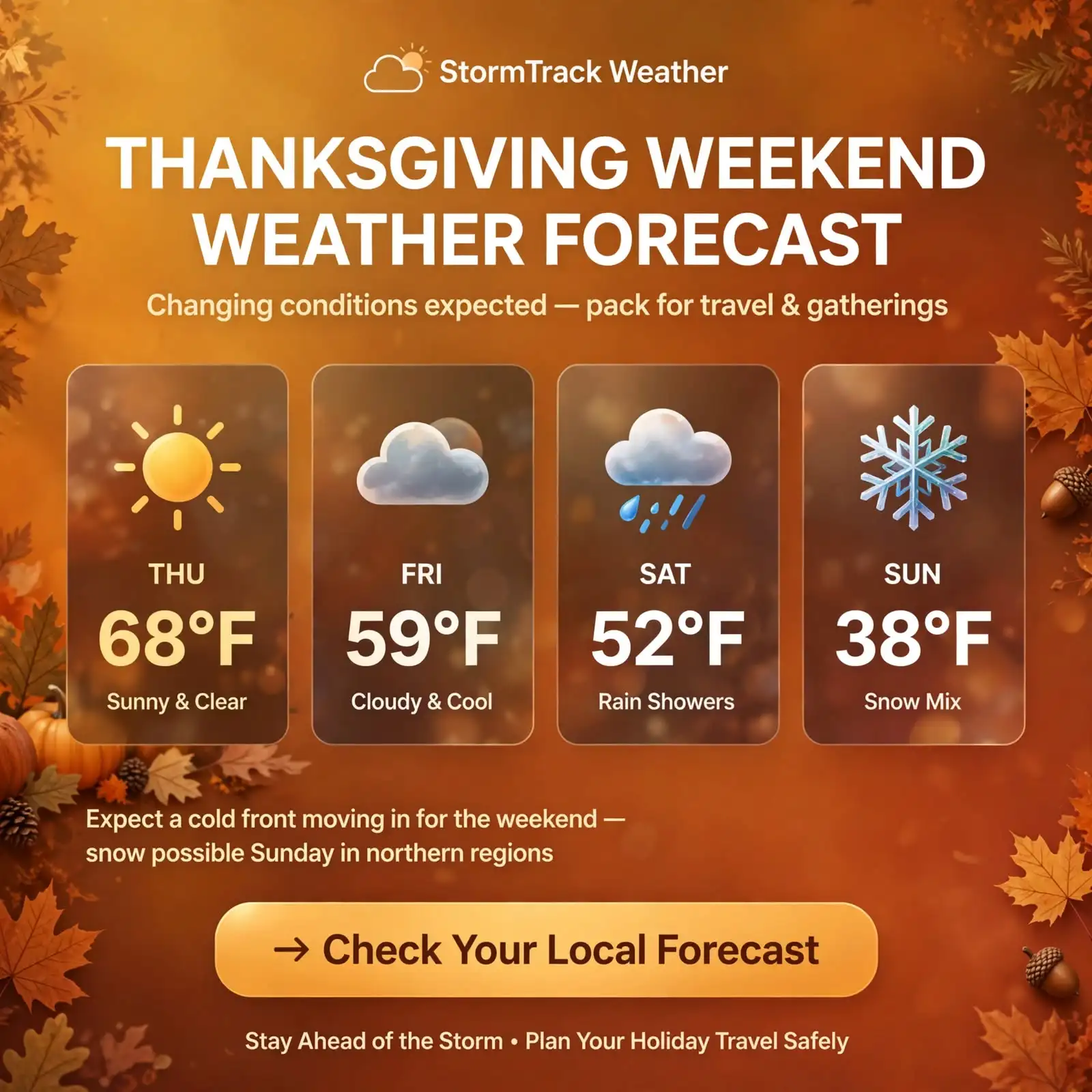 how to layer for thanksgiving weather