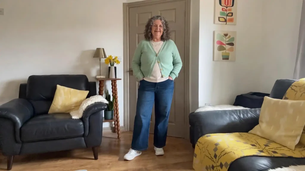 How to Wear Wide Leg Pants as a Plus Size Petite Woman Over 50 4 how to wear wide leg pants plus size petite over 50