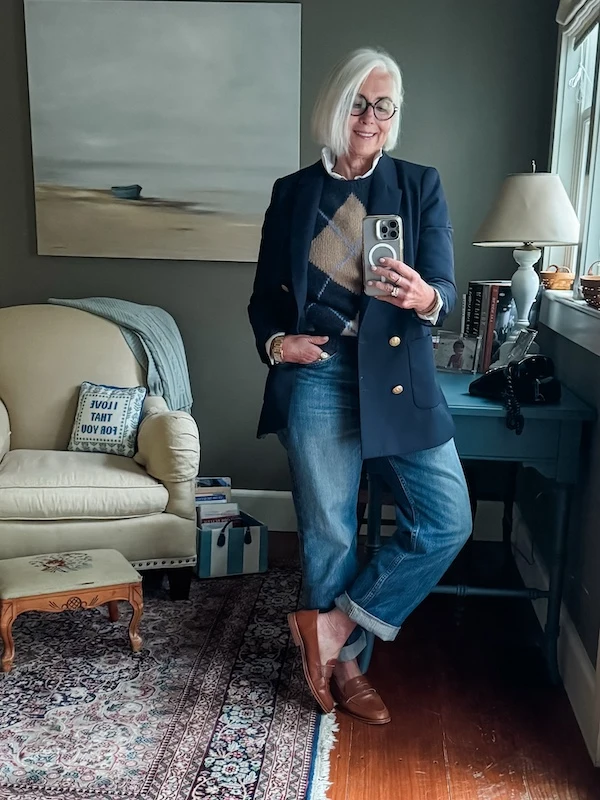 preppy outfits for plus size petite women over 50