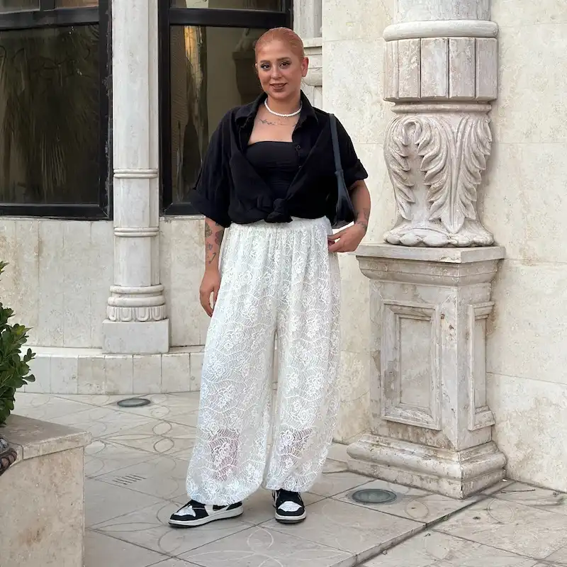 wide leg pants outfits for plus size petite women over 50