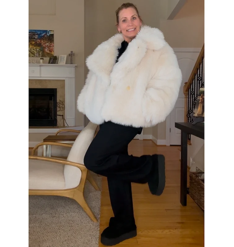 winter fashion for short curvy women over 50