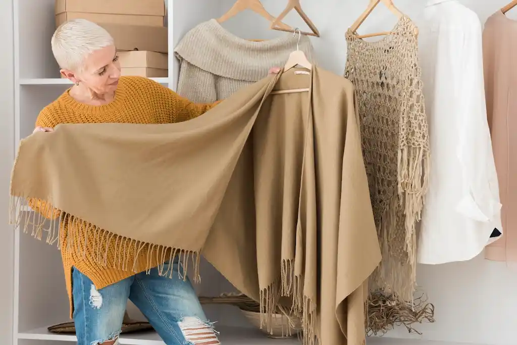how to build a winter capsule plus size petite over 50