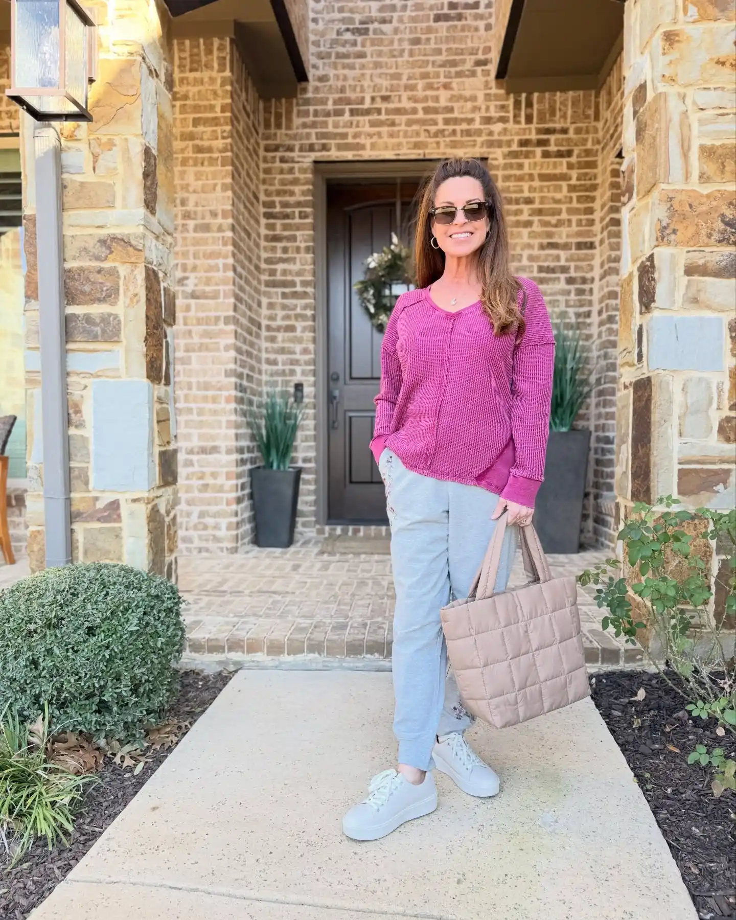 cozy fall outfits for plus size petite women over 50