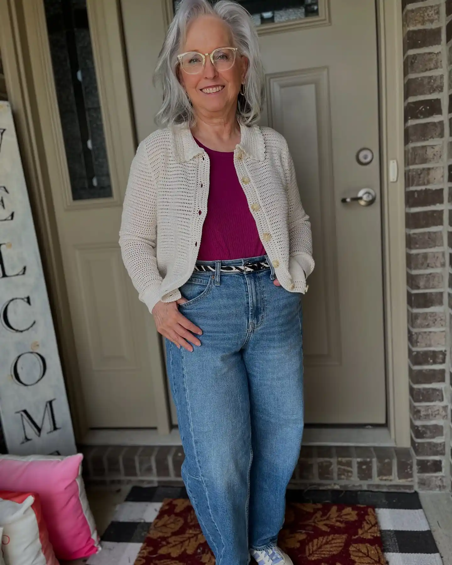 18 Cardigan Outfits for Plus Size Petite Women Over 50 That Feel Cozy and Chic 19 cardigan outfits for plus size petite women over 50