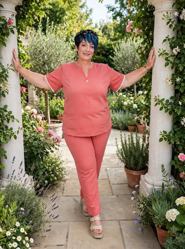 matching set outfits for plus size petite women over 50