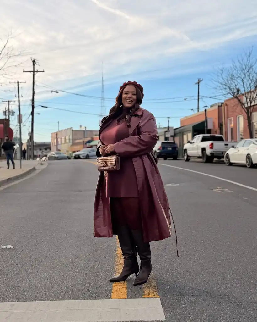 winter outfits for plus size petite women over 50