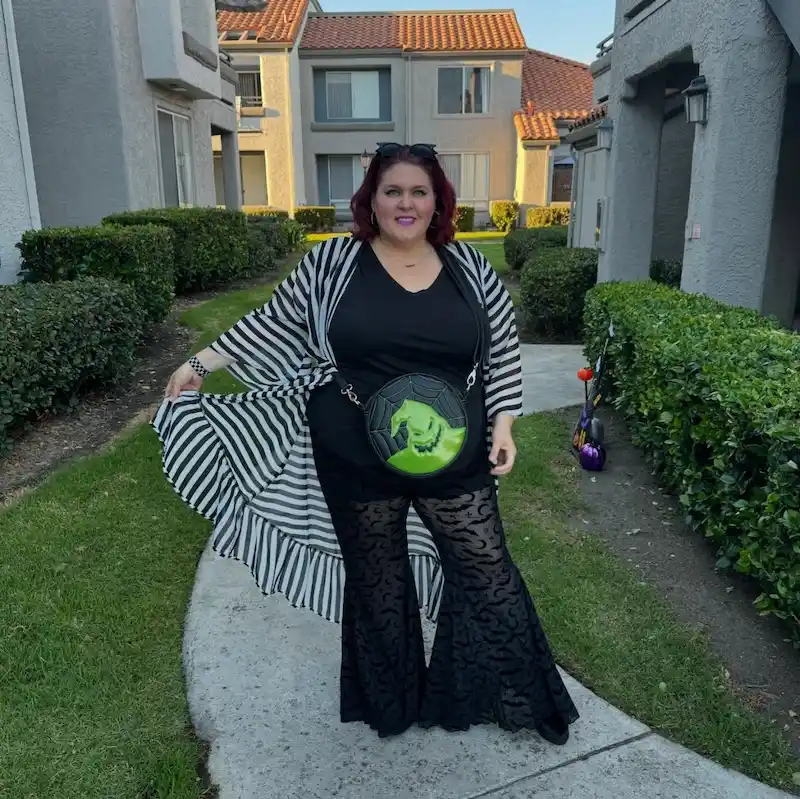plus size petite black dress halloween looks