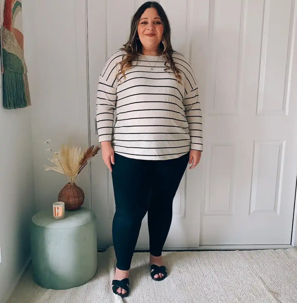 cozy winter outfits for plus size petite women over 50