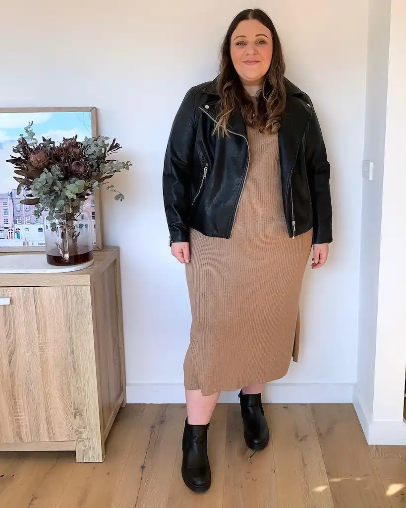 winter outfits for plus size petite women over 50