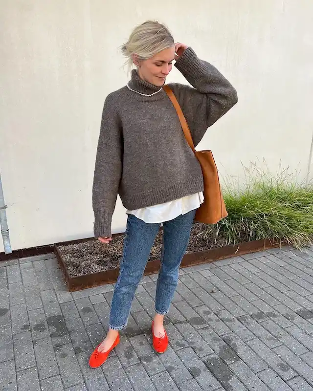 sweater outfits for plus size petite women over 50