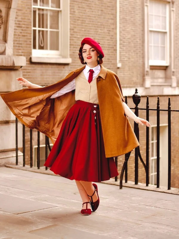 vintage-inspired thanksgiving outfit ideas