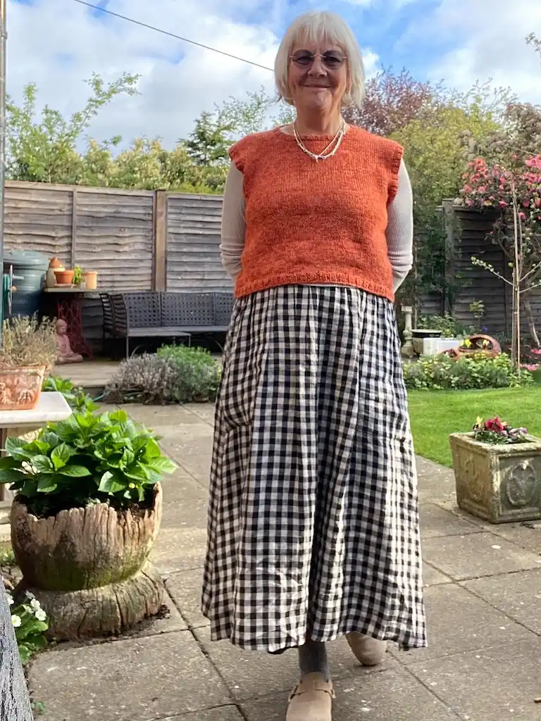 vest outfits for plus size petite women over 50