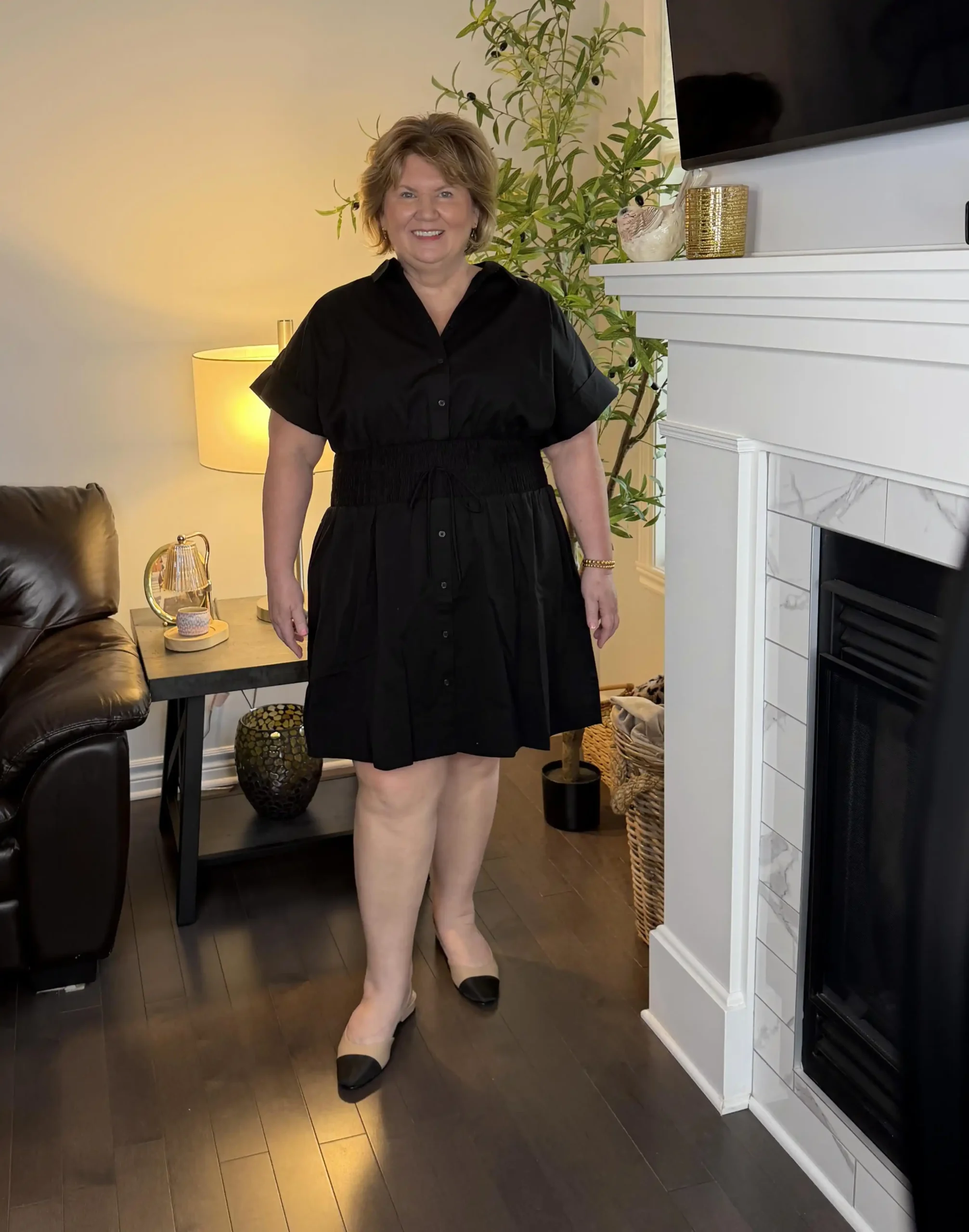 outfits that make you look taller plus size petite over 50