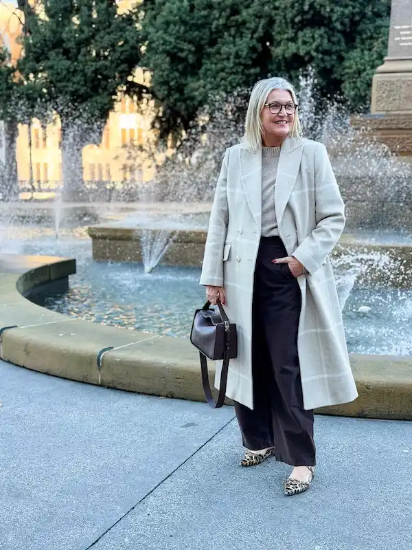 cozy winter outfits for plus size petite women over 50